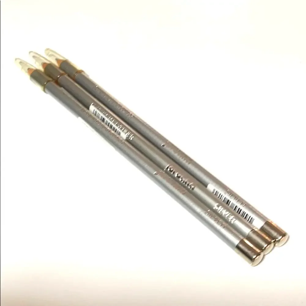 Jordana Eye Liner Pencil Set 3 Silver Eye Color Made In USA Make Up Pencils New